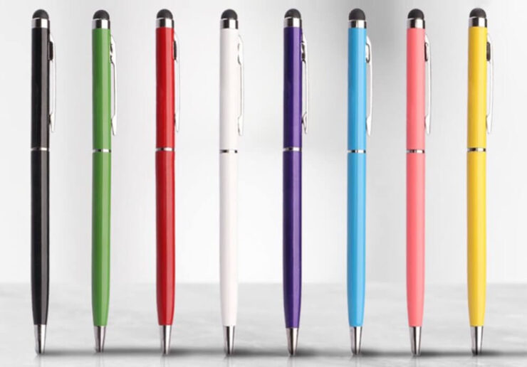 Стилус с ручкой для iPhone. Стилус 2 в 1 — как вам такое? Фото.