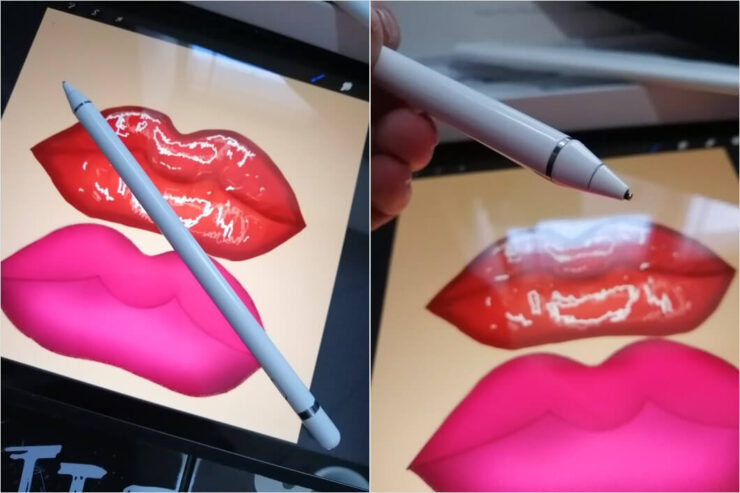 Аналог Apple Pencil для iPhone. Этот стилус хорошо подходит для рисования. Фото.