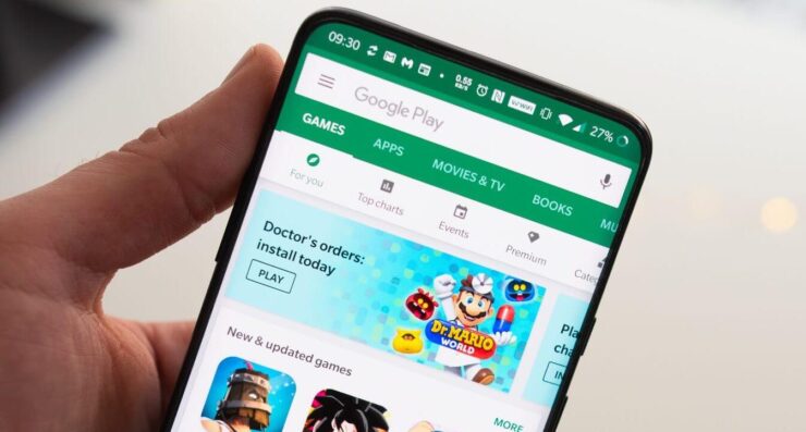 Магазины приложений для смартфонов. Магазины приложений App Store и Google Play уже сами стали полноценными ИТ-отраслями. Фото.