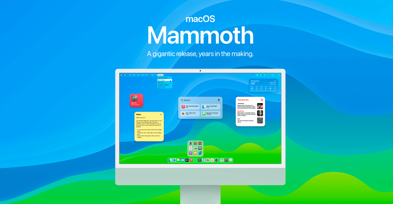 Как могла бы выглядеть macOS 13 — самое большое обновление macOS c 1984 года. Фото.