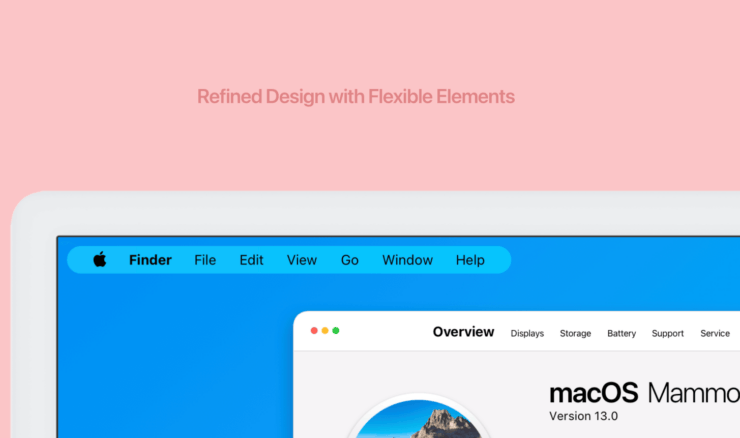 macOS Mammoth ждут большие изменения. Фото.