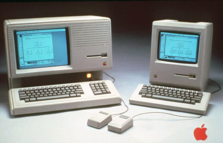 История компьютеров Macintosh. Компьютеры Mac — очень нетипичные для рынка. Что тогда, что сейчас. История компьютеров Macintosh. Компьютеры Mac — очень нетипичные для рынка. Что тогда, что сейчас. Фото.