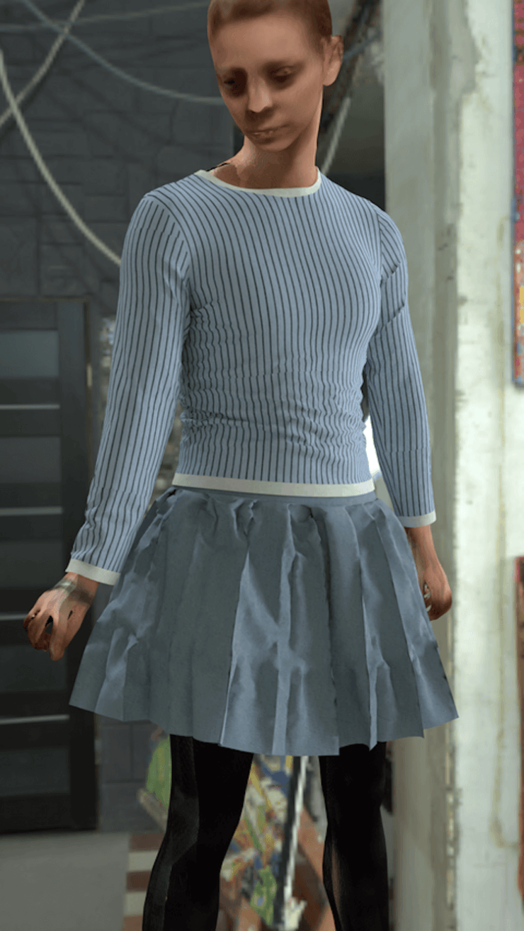 Как сделать 3D-аватар. На следующем этапе 3D-модель стала выглядеть лучше. Фото.