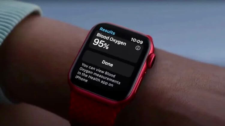 Могут ли Apple Watch заменить пульсоксиметр. Фото.