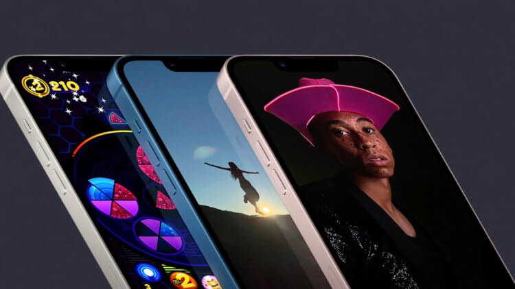 Чем iPhone 13 отличается от iPhone 12. Фото.