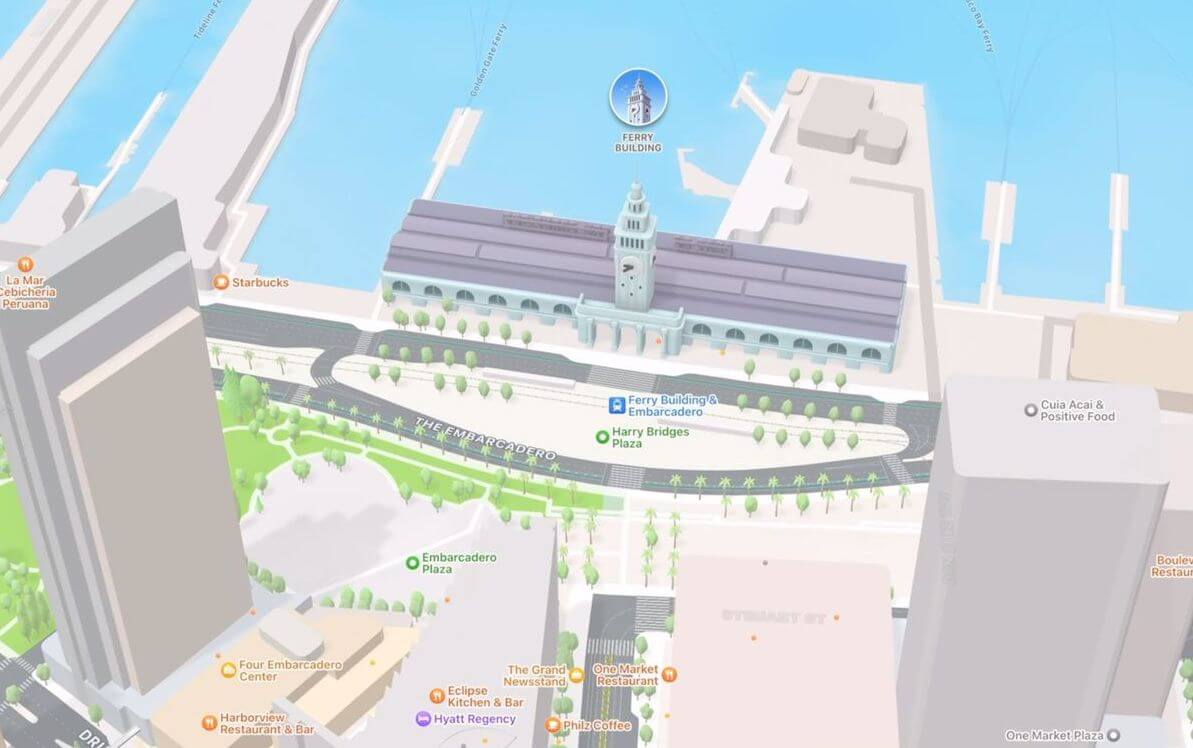 3D-карты и другие нововведения iOS 15 немного задержатся. Фото.
