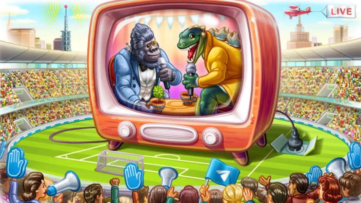 В Telegram появилась функция лайв-стримов без ограничений по количеству зрителей. Фото.