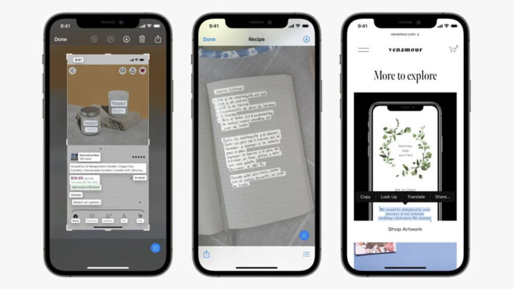 Как скопировать текст с картинки. Live Text позволяет скопировать текст с картинки. Фото.