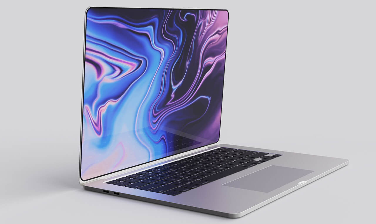 Говорят, новый MacBook Pro получит не только новый процессор, но и новый дизайн. Фото.