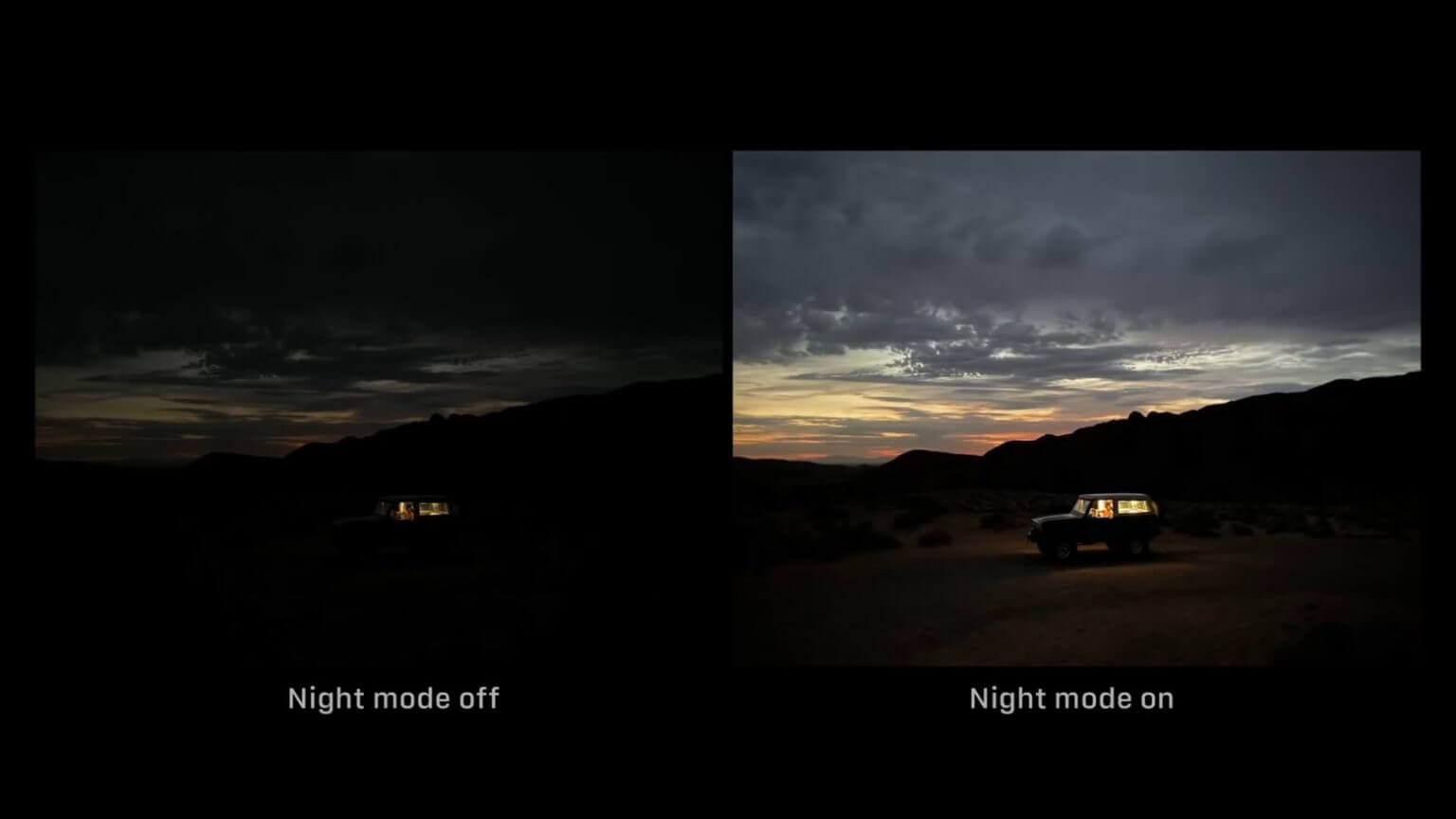 Как делать фото ночью