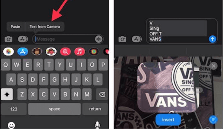 Как скопировать текст с фото. Вы можете распознать текст на фото в сообщении, которое пришло в iMessage. Фото.