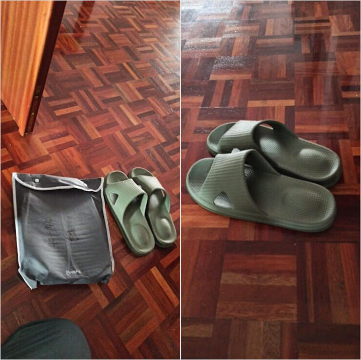 Купить шлёпанцы Xiaomi. У Xiaomi очень классные и удобные шлёпанцы. Фото.