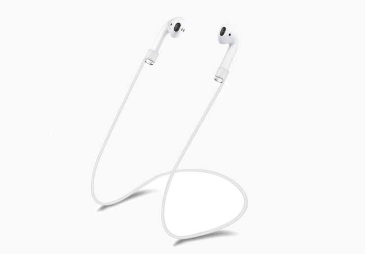 Шнурок для AirPods. Не повторяйте моих ошибок — купите шнурок перед тем, как наушники упадут в воду. Шнурок для AirPods. Не повторяйте моих ошибок — купите шнурок перед тем, как наушники упадут в воду. Фото.