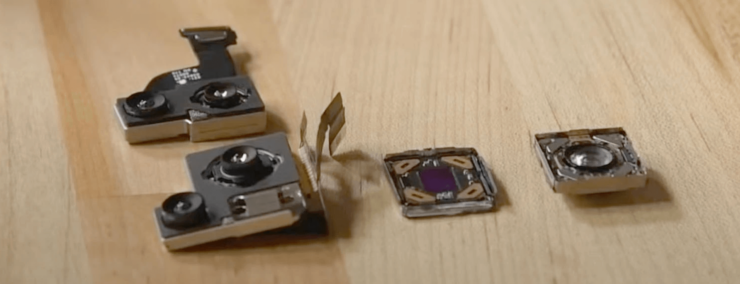 Face ID в MacBook 2021. Датчик TrueDepth слишком велик для Mac. Фото.