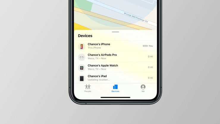 Объявите о пропаже AirPods, и iPhone проходящих мимо людей найдут их. Ну, скорее всего. Фото.
