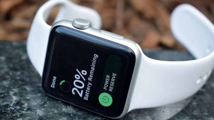 Режим экономии заряда на Apple Watch — что-то странное и непонятное. Фото.