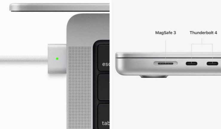 Новый MagSafe несовместим со старым. Фото.