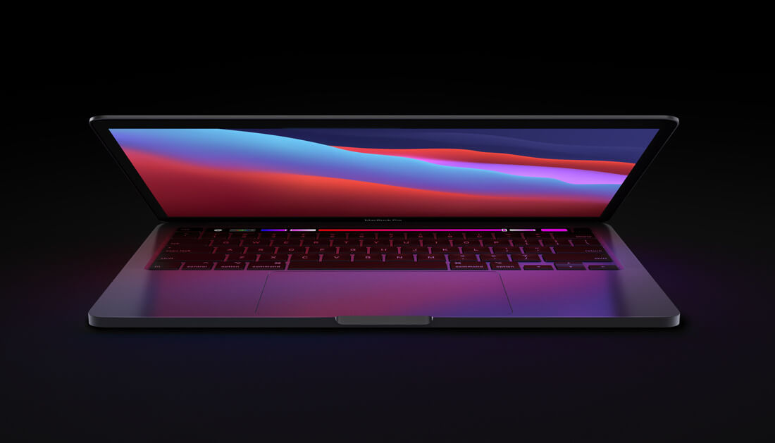MacBook Pro на M1 обладает высокой производительностью, которой будет более чем достаточно почти для всех задач. Фото.