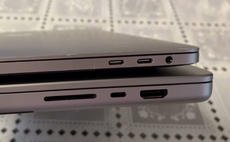 Цена MacBook Air 2022. Сверху — старый MacBook Pro 16″, а снизу — новый. Разница — налицо. Цена MacBook Air 2022. Сверху — старый MacBook Pro 16″, а снизу — новый. Разница — налицо. Фото.