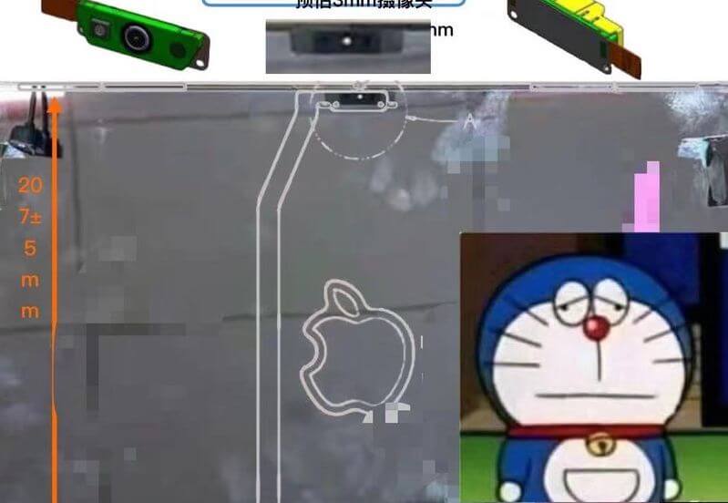 Говорят, MacBook Pro 14 и 16 получат экран с выемкой как у iPhone. Фото.