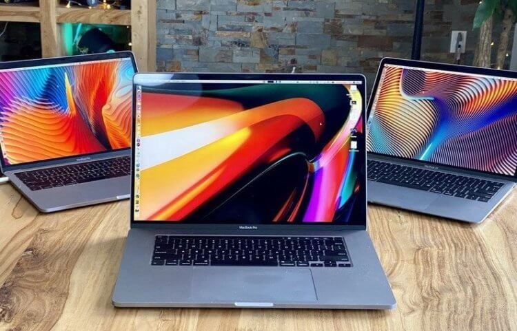 Сравнение MacBook Pro 16″ 2021 и 2019 года