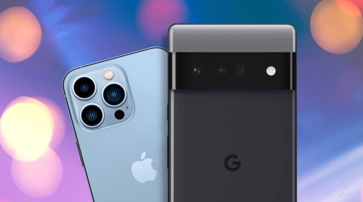 Pixel 6 vs iPhone 13