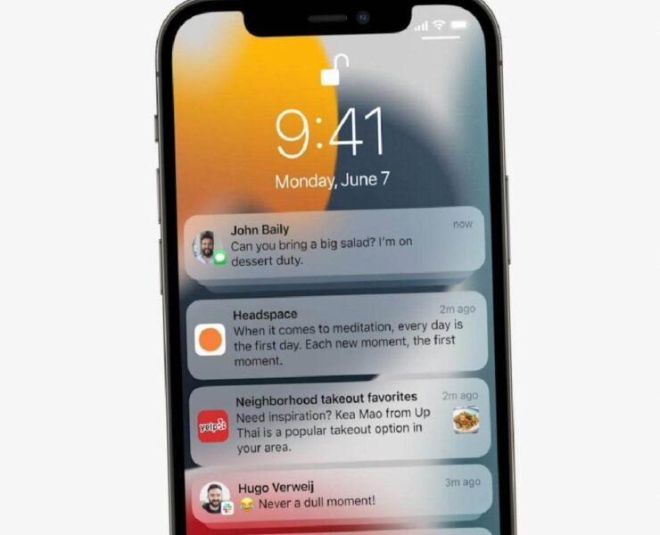 Взаимодействие с уведомлениями в iOS 15 — топ! Фото.