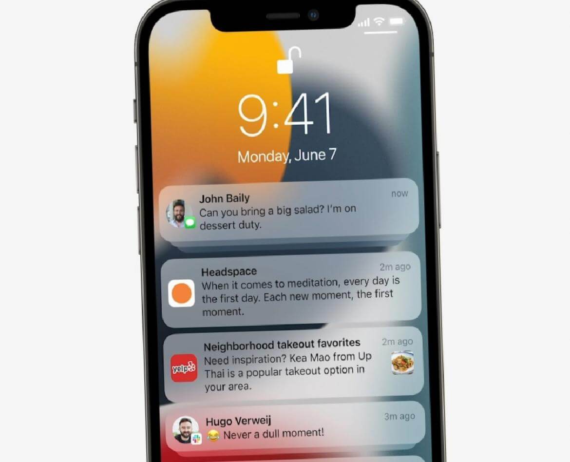 Взаимодействие с уведомлениями в iOS 15 — топ! Фото.