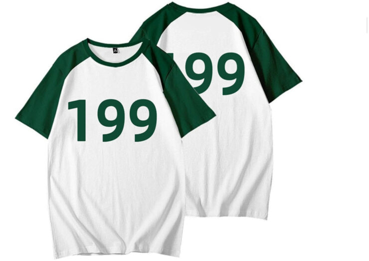 Футболка Игра в кальмара. Это самая дешёвая футболка, что мне удалось найти. Фото.