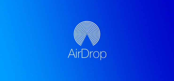 AirDrop — спасение для передачи больших объемов данных. Фото.