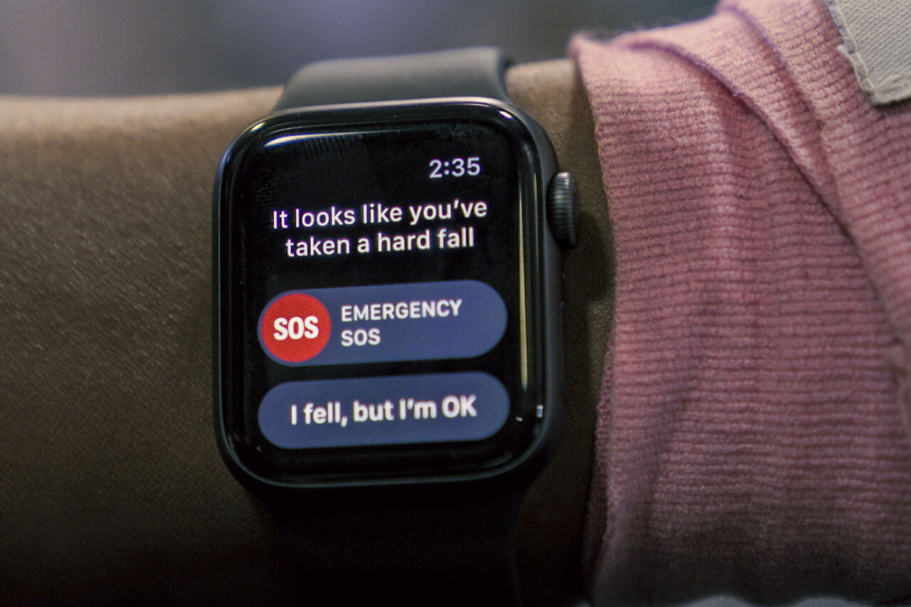 Обнаружение падения в Apple Watch — маст хэв фича для всех спортсменов. Фото.
