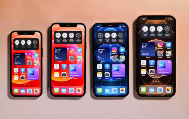 Чем iPhone 13 отличается от iPhone 12. Изменения в новом iPhone 13 минимальны. Чем iPhone 13 отличается от iPhone 12. Изменения в новом iPhone 13 минимальны. Фото.