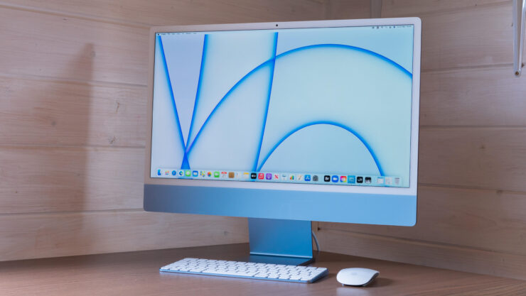 Дизайн iMac 24. Дизайн этого iMac действительно разработал Джони Айв. Дизайн iMac 24. Дизайн этого iMac действительно разработал Джони Айв. Фото.