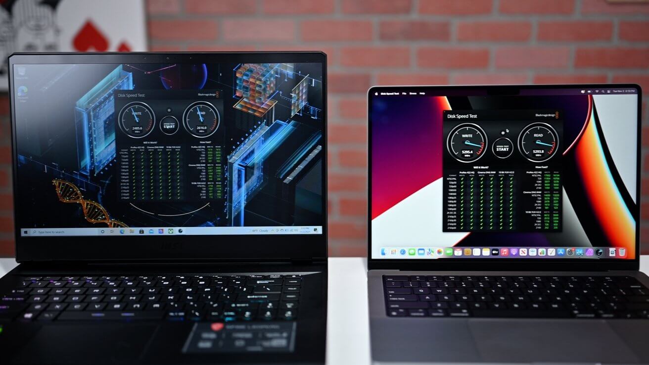 По показателю вычислительной мощности новые MacBook Pro дадут фору любым игровым лэптопам. Фото.