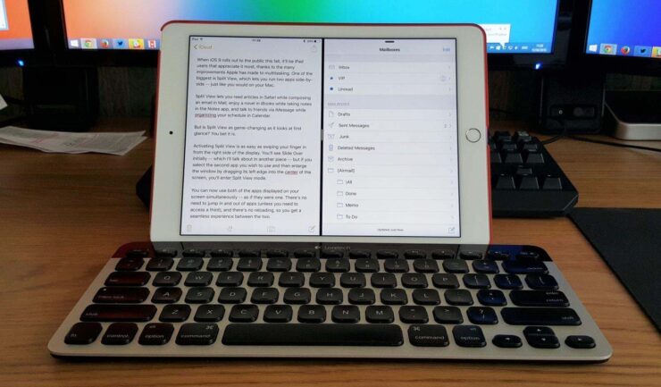 Как разделить экран на Айфоне. Split View не появится на iPhone, наверное, никогда. Фото.