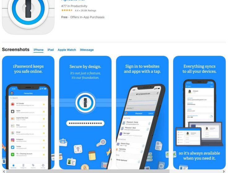 Пароли в Сафари. Расширение позволяет управлять паролями прямо из браузера. Фото.