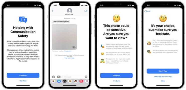 Поиск запрещенного контента заработал в iOS 15.2. Фото.