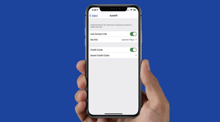 Как отключить автозаполнение на iOS и macOS. Автозаполнение паролей и личных данных — это удобно, но не очень безопасно. Фото.