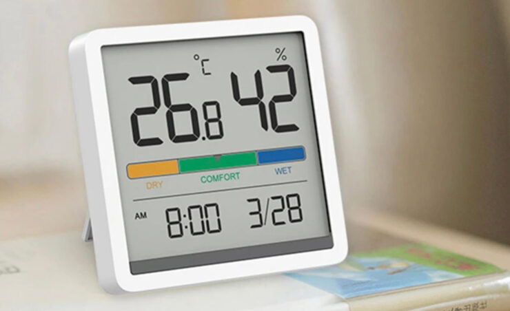 Домашние часы Xiaomi. Эти часы покажут всю информацию о микроклимате в вашем доме. Домашние часы Xiaomi. Эти часы покажут всю информацию о микроклимате в вашем доме. Фото.