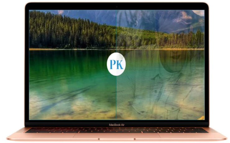 Пленка на MacBook. Антибликовая пленка на MacBook. Фото.