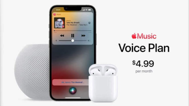 Новый тарифный план Apple Music. В России недоступен. Фото.