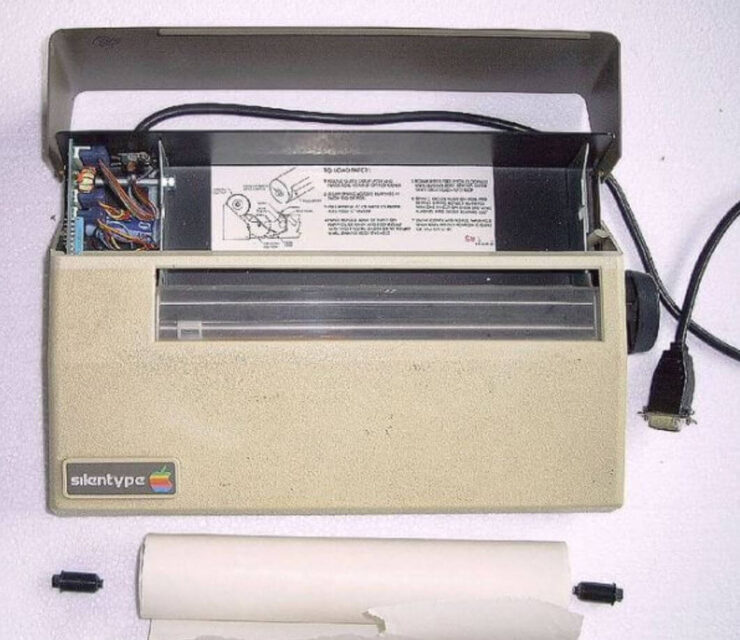 Так выглядел принтер от Apple. Фото.