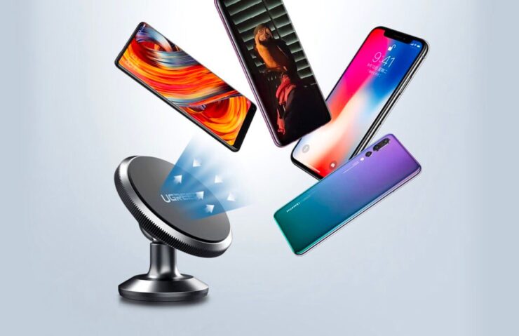 Автомобильный держатель Ugreen. Фото.