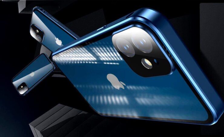 Магнитный чехол на айфон. Стеклянный чехол для iPhone, который точно всем понравится. Фото.