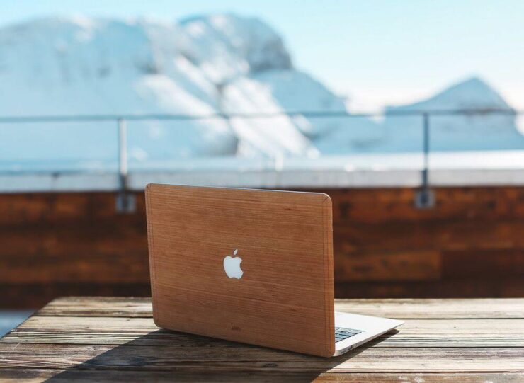 Чем опасен холод для МакБука. Фотография красивая, но для ноутбука губительная. Фото.