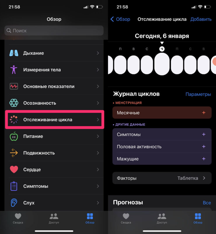 Приложение для менструации на айфон. Здоровье предлагает функции и для девушек. Приложение для менструации на айфон. Здоровье предлагает функции и для девушек. Фото.