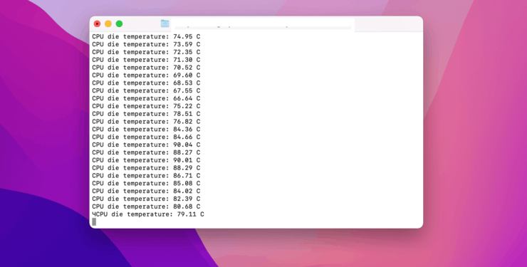 Как проверить температуру Mac. Проверка температуры Mac через терминал. Как проверить температуру Mac. Проверка температуры Mac через терминал. Фото.