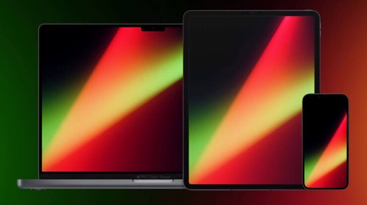 Новый циферблат для Apple Watch. Обои «Огни единства» для iPhone, iPad и Mac. Фото.