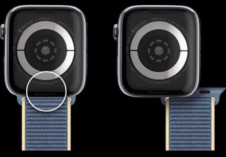 Что делать, если ремешок Apple Watch не фиксируется. Не игнорируйте кнопки для застежки Apple Watch. Фото.