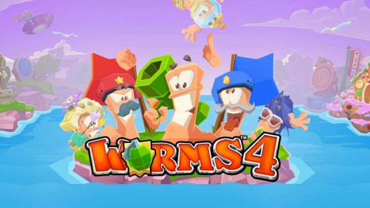 Worms 4 — лучшая игра с мультиплеером. Встречайте! Знаменитая Worms на iOS. Worms 4 — лучшая игра с мультиплеером. Встречайте! Знаменитая Worms на iOS. Фото.